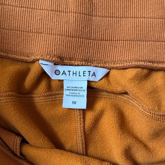 Athleta Fleece Joggers - Picture 2 of 6